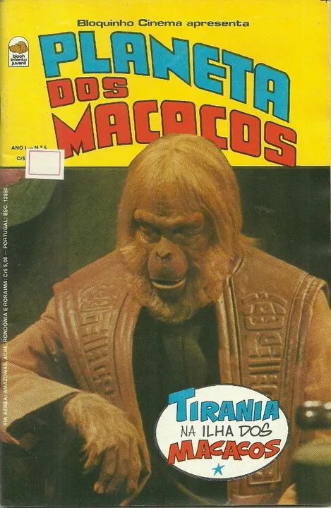 MARVEL, PLANETA DOS MACACOS, 1975. Muito bom estado. - Foto 5
