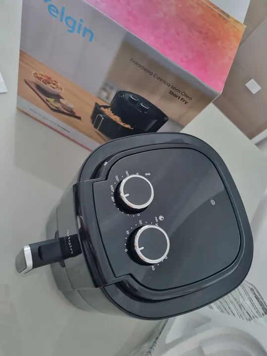 Air fryer Elgin 3,5L NOVO fritadeira Elétrica  - Foto 4