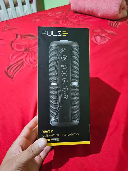 Caixa de Som Bluetooth Pulse Wave 2 Nova