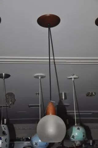 Pendente Esphera Imbuia 15cm - Foto 2