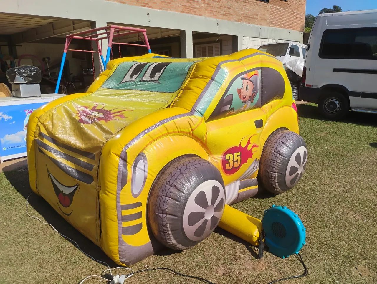 Vendo piscina de bolinhas carro da play park * - Foto 3