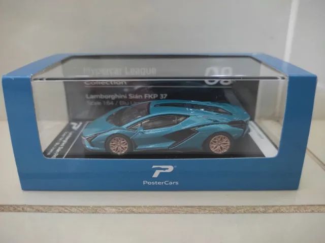Miniatura lamborghini sian poster cars 1:64