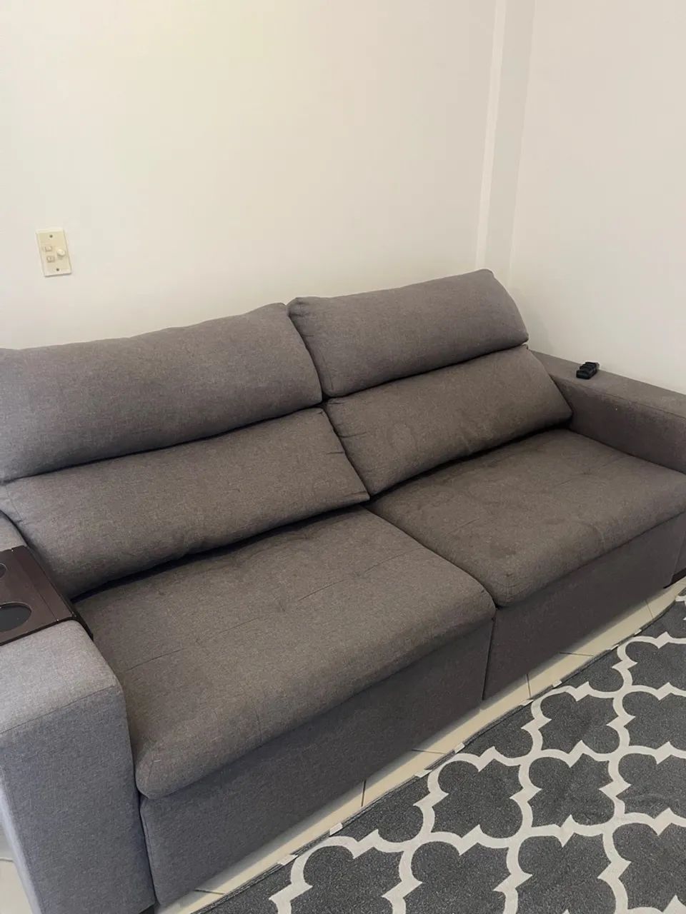 Sofá retrátil e reclinável  - Foto 4