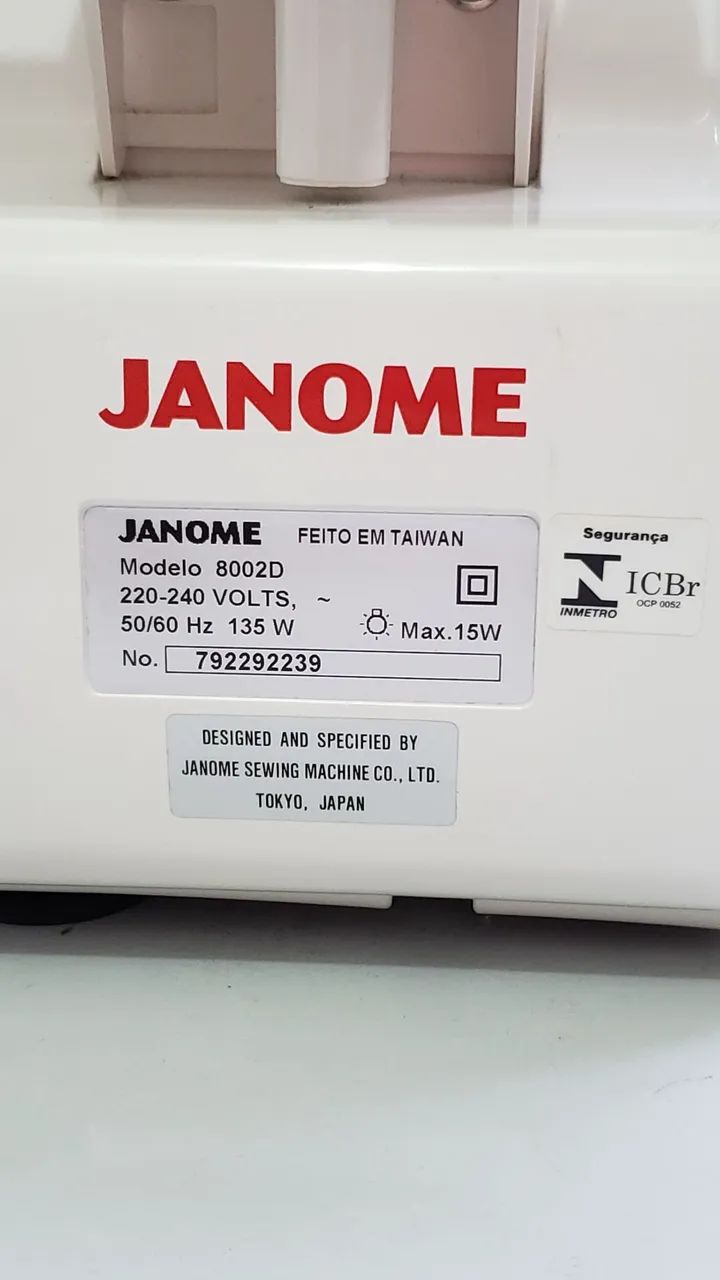 Máquina de Costura Overloque Janome - Foto 6