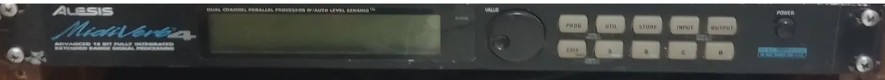 Reverb de Áudio Microverb4 Alesis