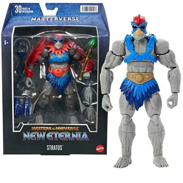action figure - stratos - masters of the universe - masterverse - novo - lacrado  - Foto 4