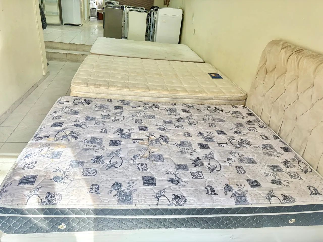 Cama box de casal Queen , cama Queen bipartida - Foto 2