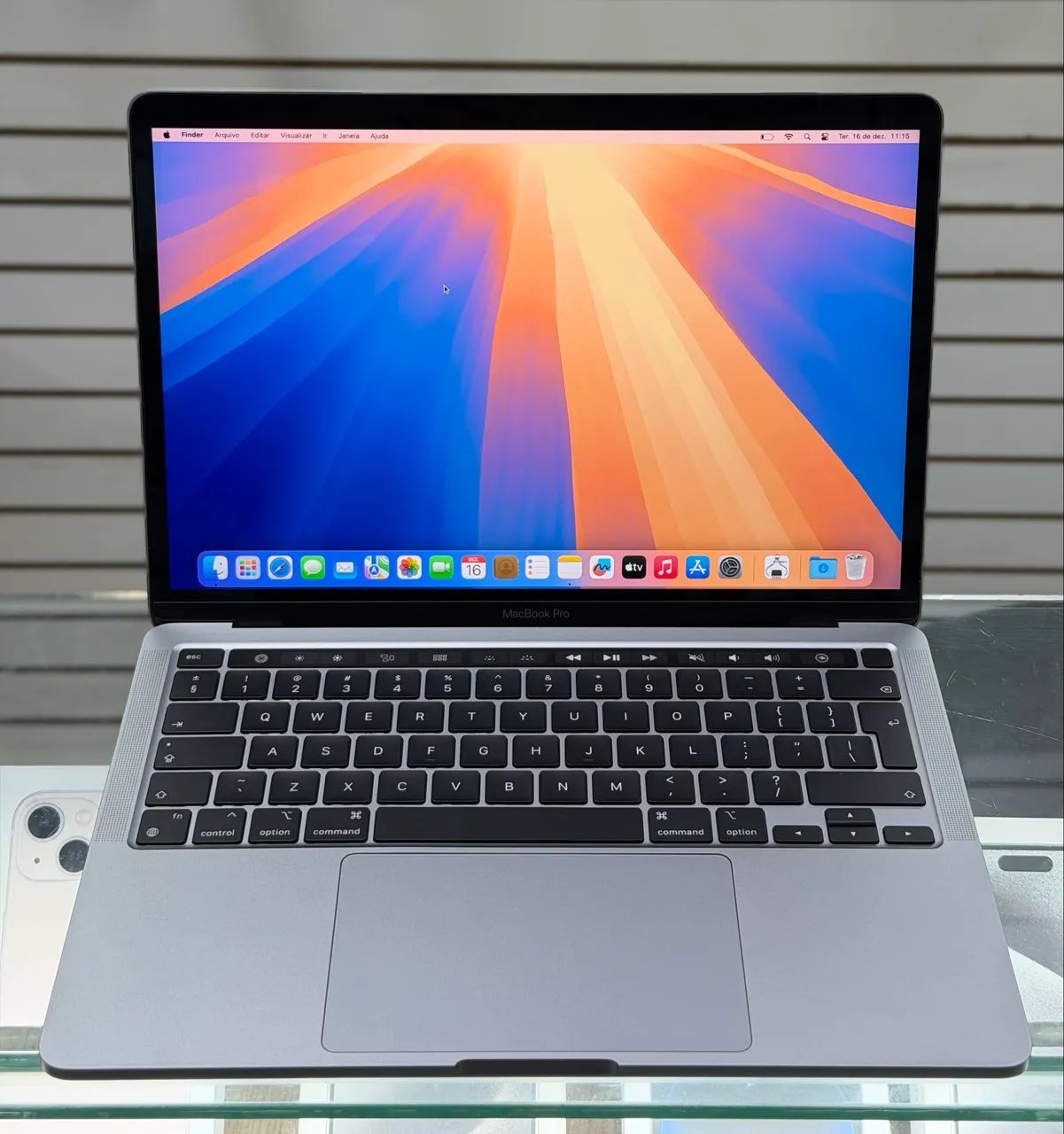 Macbook pro m1 13 polegadas touch bar 8gb / 256gb LOJA FÍSICA