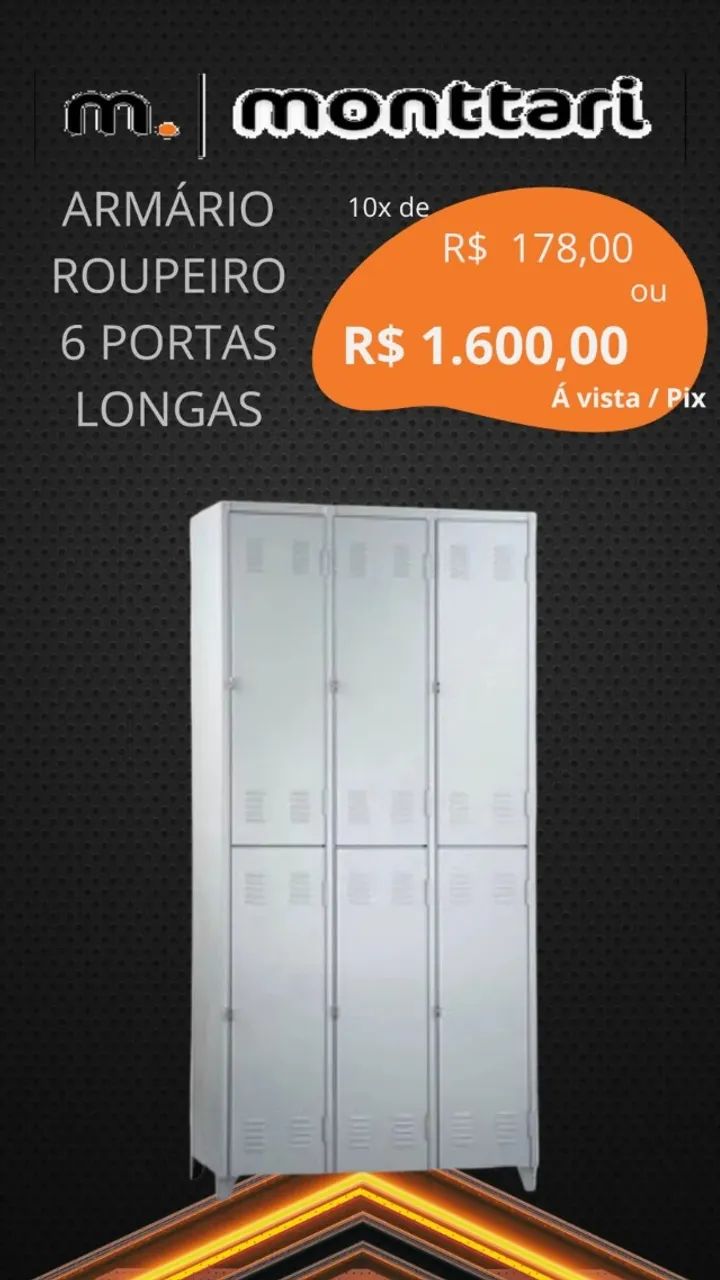 Roupeiro aço para estabelecimentos   - Foto 4