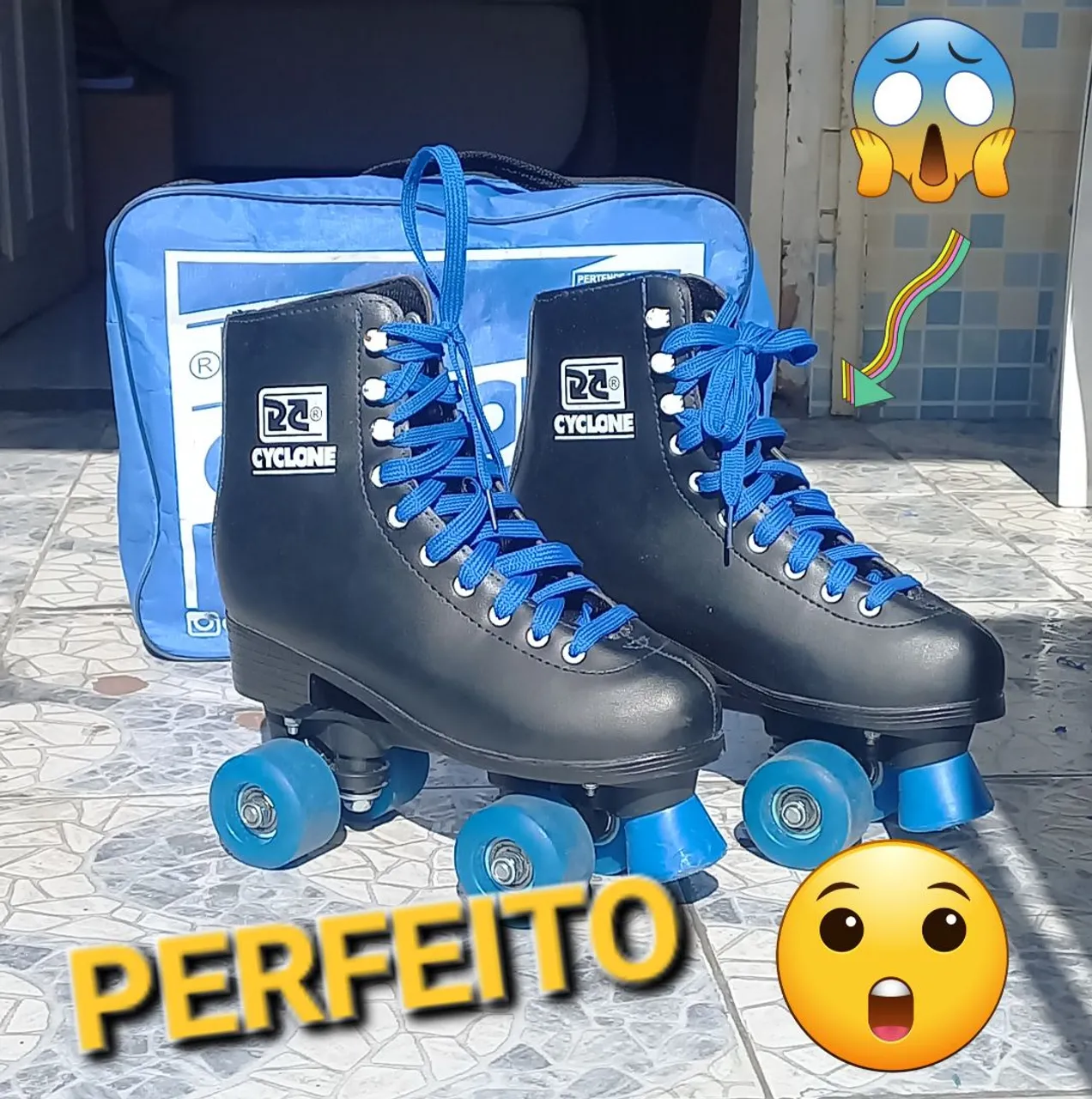 Patins Roller Cyclone - Perfeito!