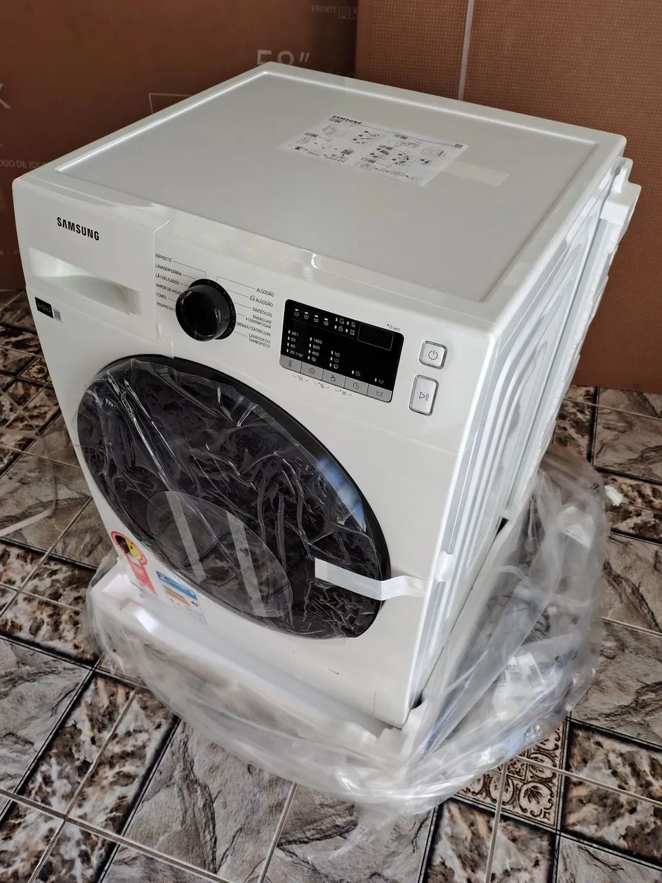 Máquina de lavar Samsung inverter 11kg Nova Lacrada, Imperdível ...