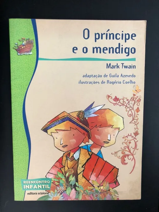 Livro "O Príncipe e o Mendigo" - Mark Twain