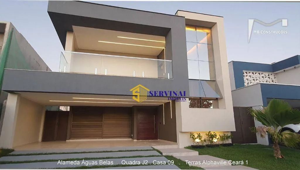 Casa com 4 dormitórios à venda, 269 m² por R$ 2.250.000,00 - Cidade Alpha - Eusébio/CE - Foto 2