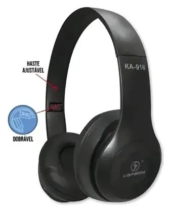 Fone Kapbom Bluetooth S/Fio - Foto 2