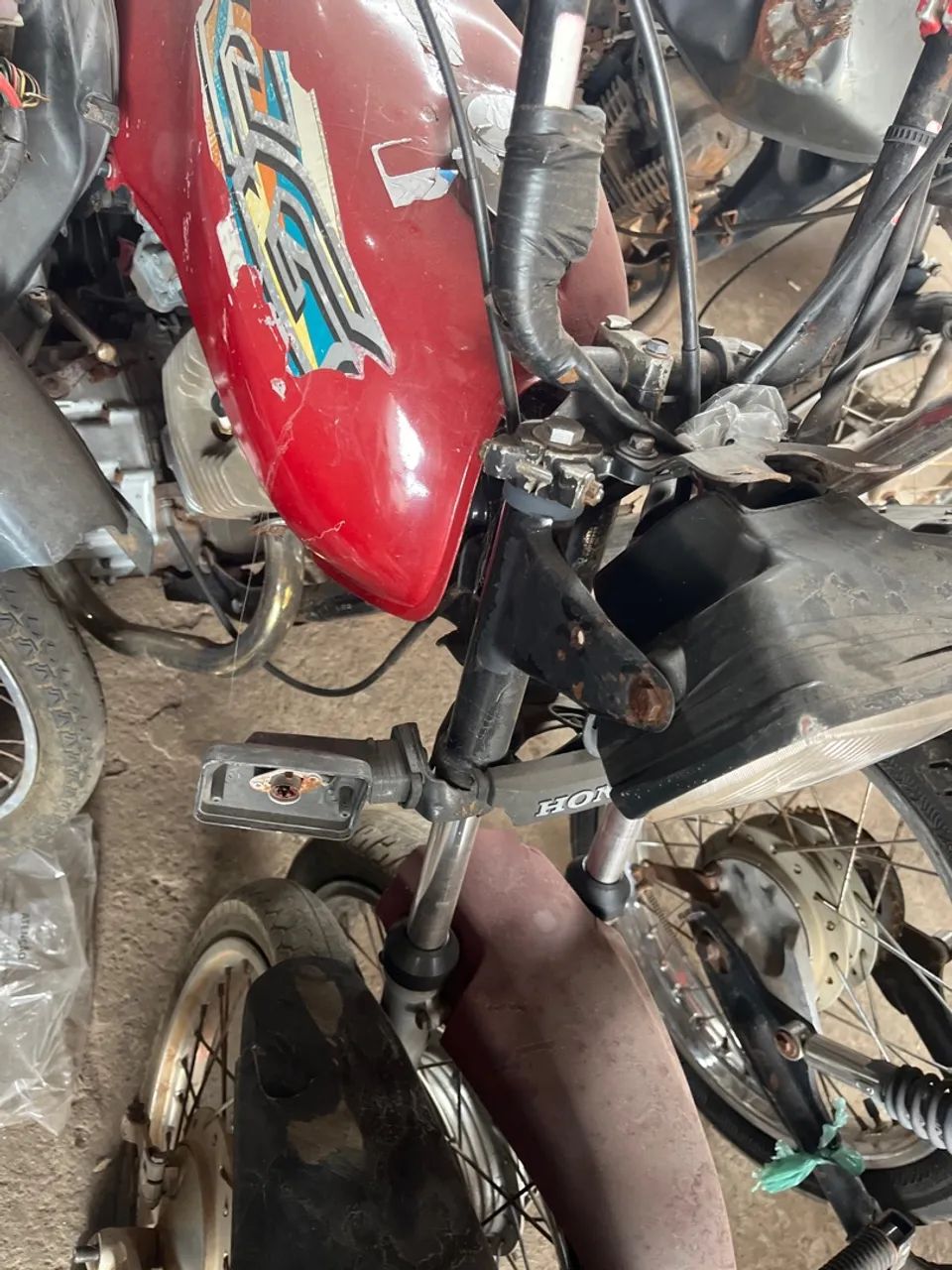 Moto Honda CG 125  sucata  - Foto 5