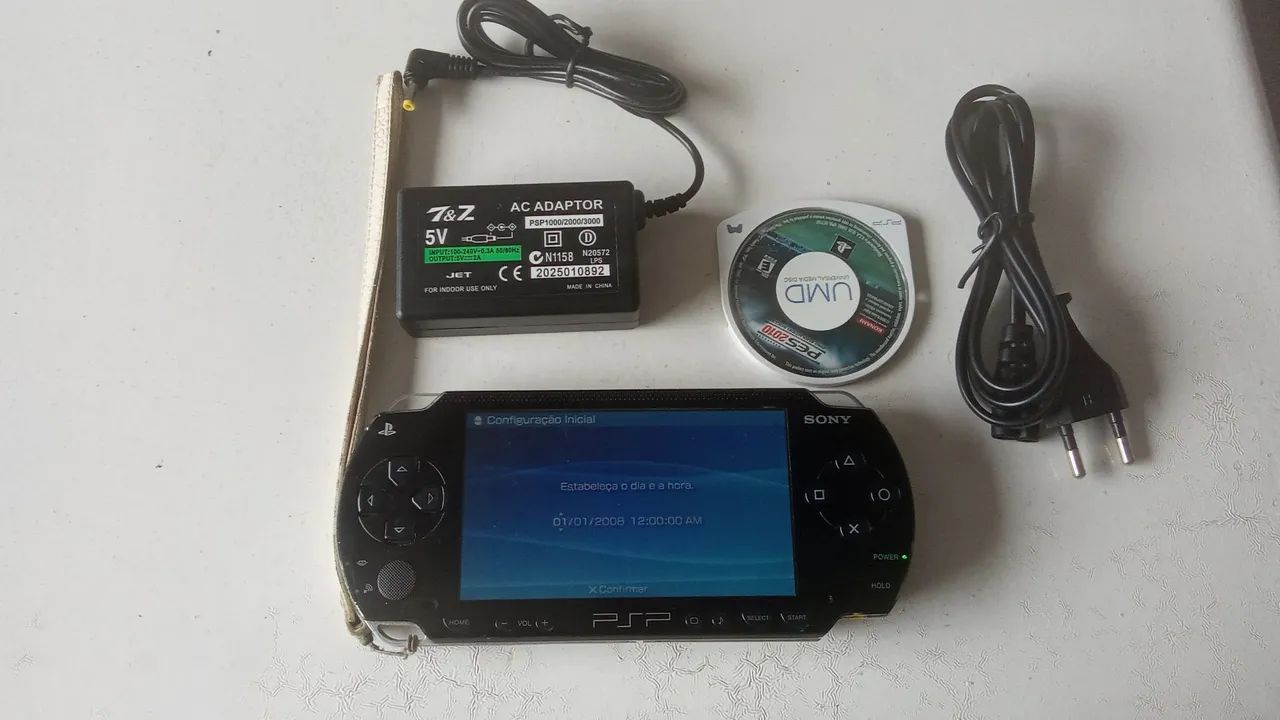 PSP Slim Preto 