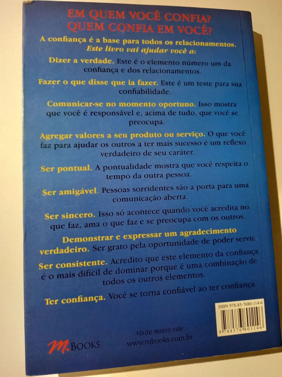 O Livro Azul da Confiança - Jeffrey Gitomer - Foto 3