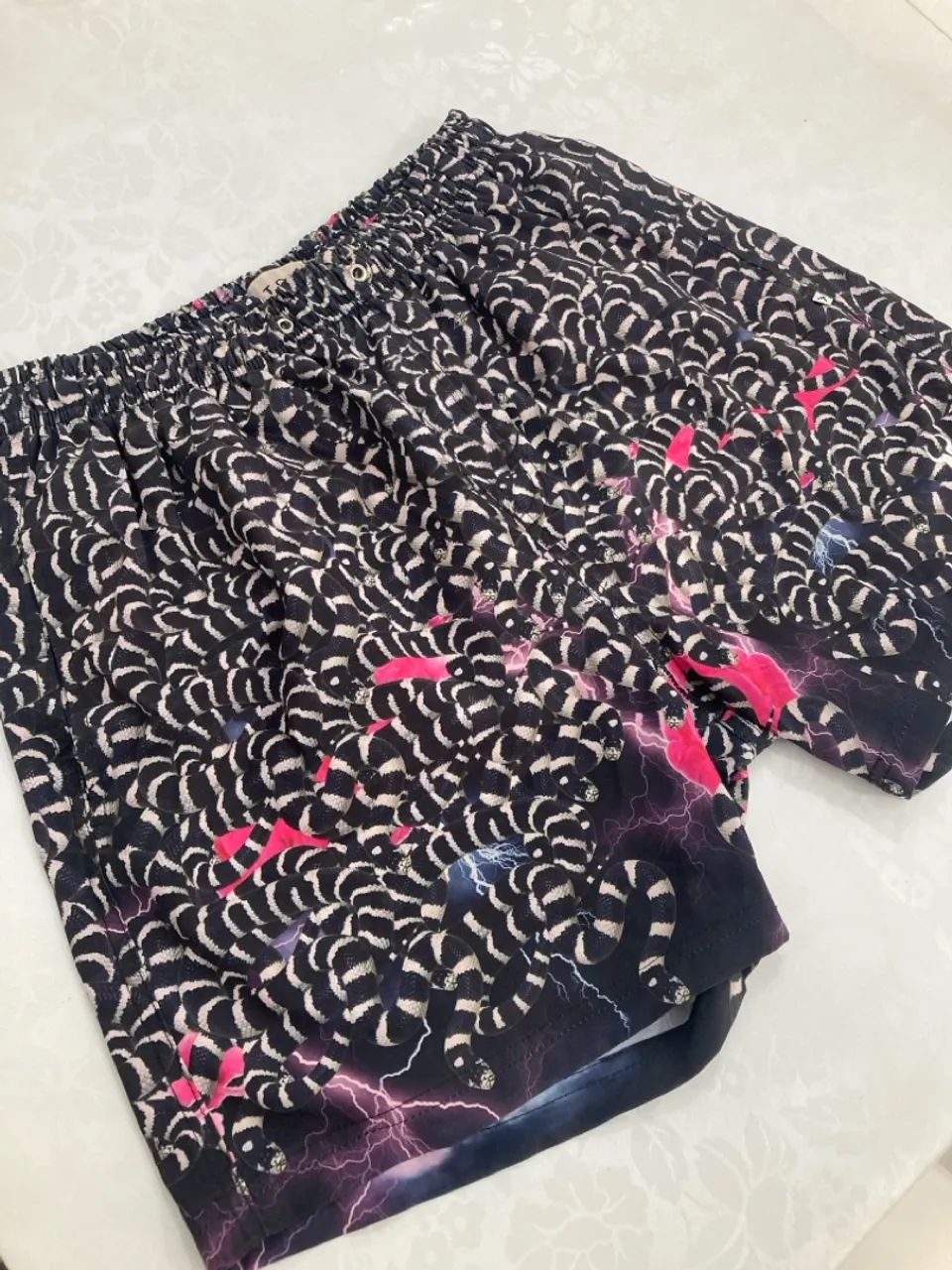 Shorts Toro Estampado Cobra com Raio - Foto 2
