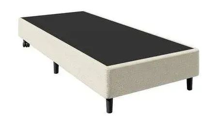Base Para Cama Solteiro Bege - Foto 2