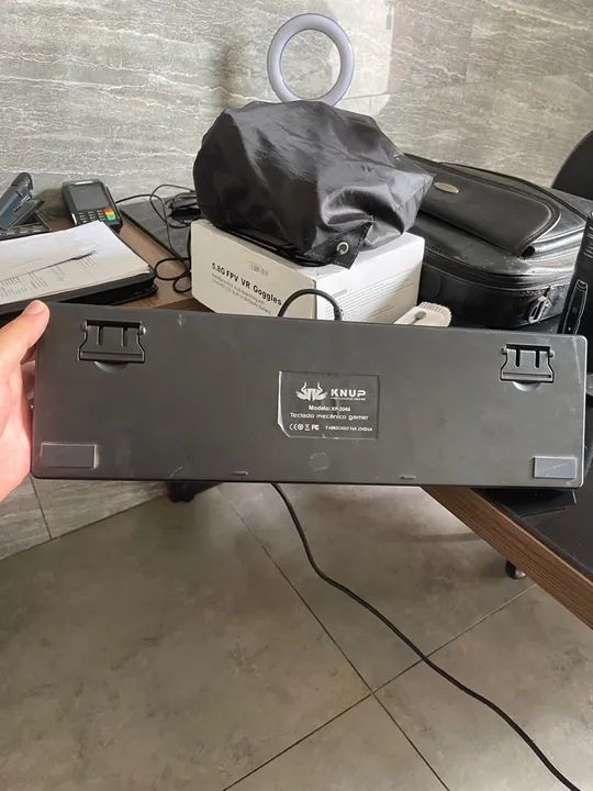 Teclado Mecânico Gamer KNUP com Iluminação RGB - Foto 3