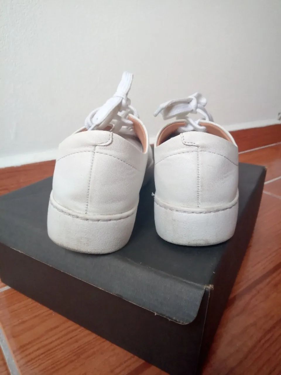Tênis branco feminino 37 - Foto 4