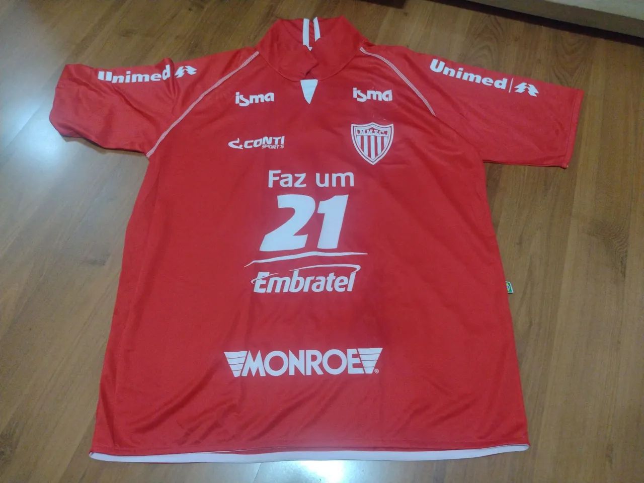 Camisa Mogi Mirim 2010 apresentação  RIVALDO de jogo - Tamanho G