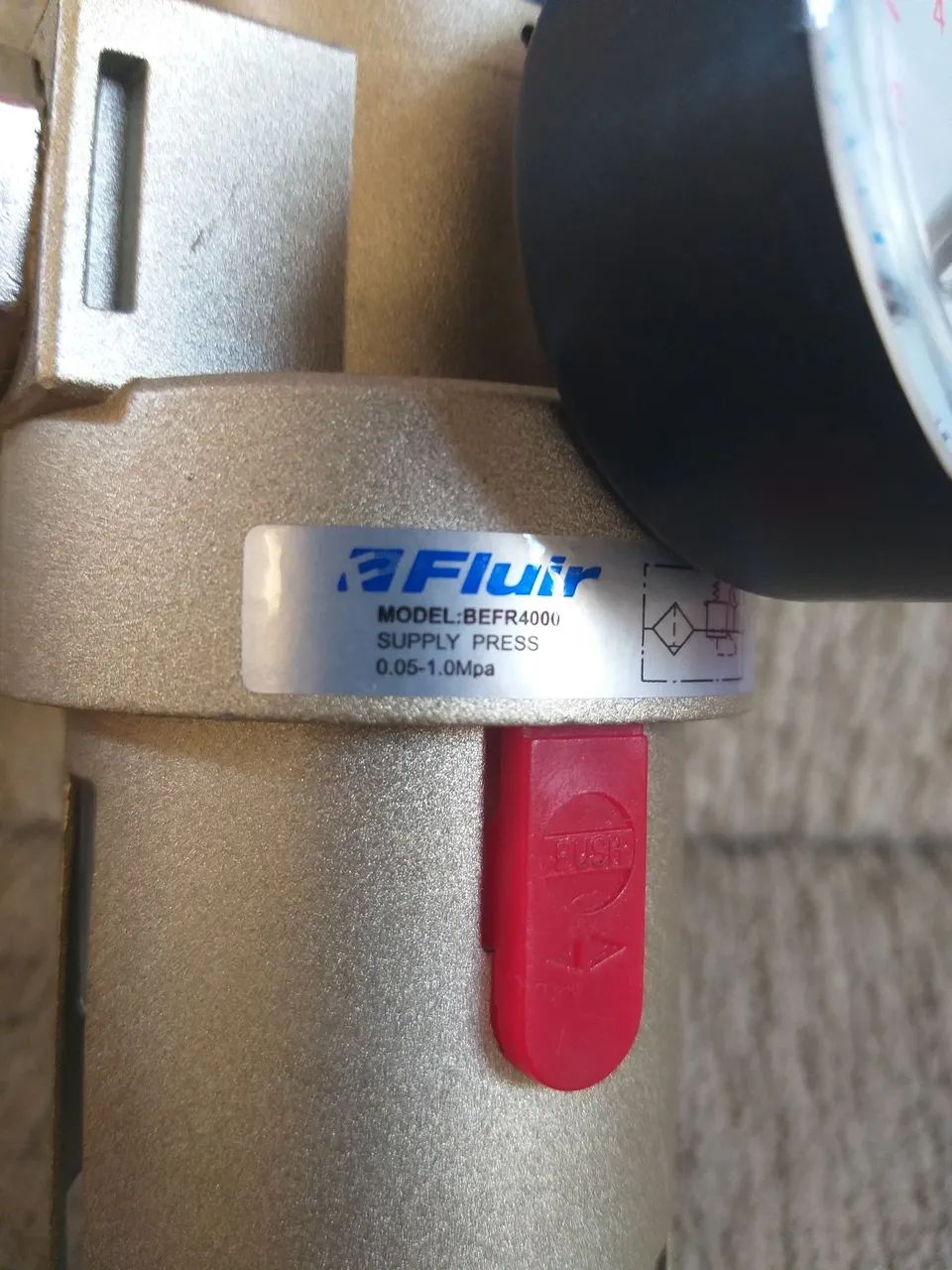 Filtro regulador de ar. - Foto 2