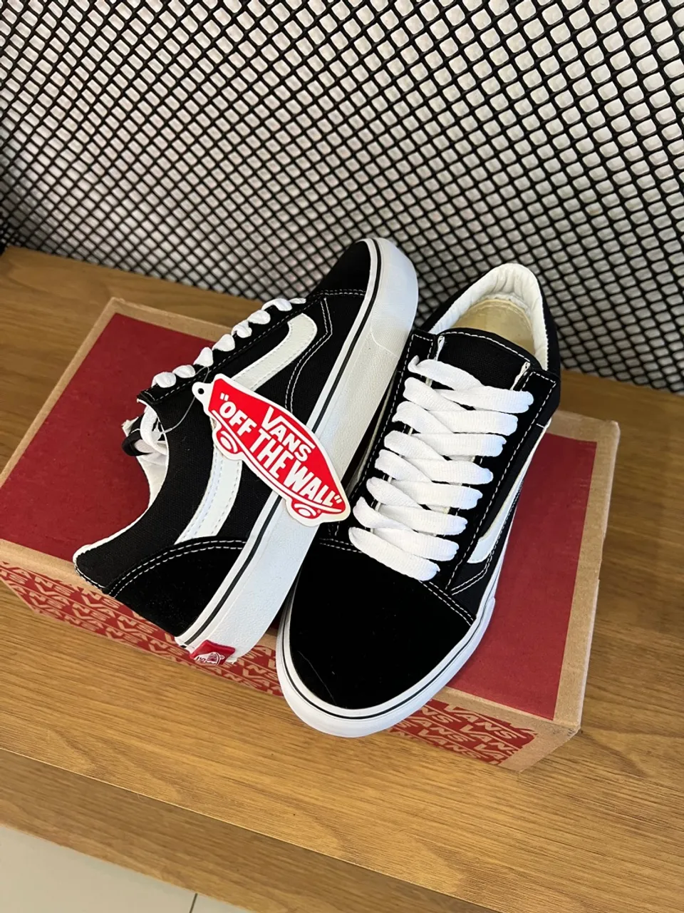 Tênis Old Skool Black White vans