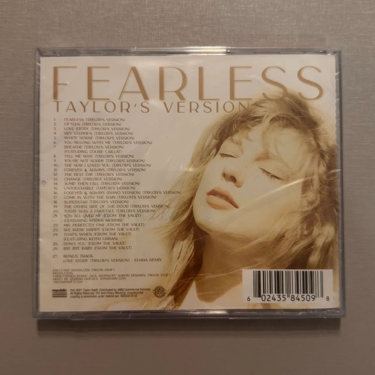 CD Fearless TV - Taylor Swift (Autografado)  - Foto 2