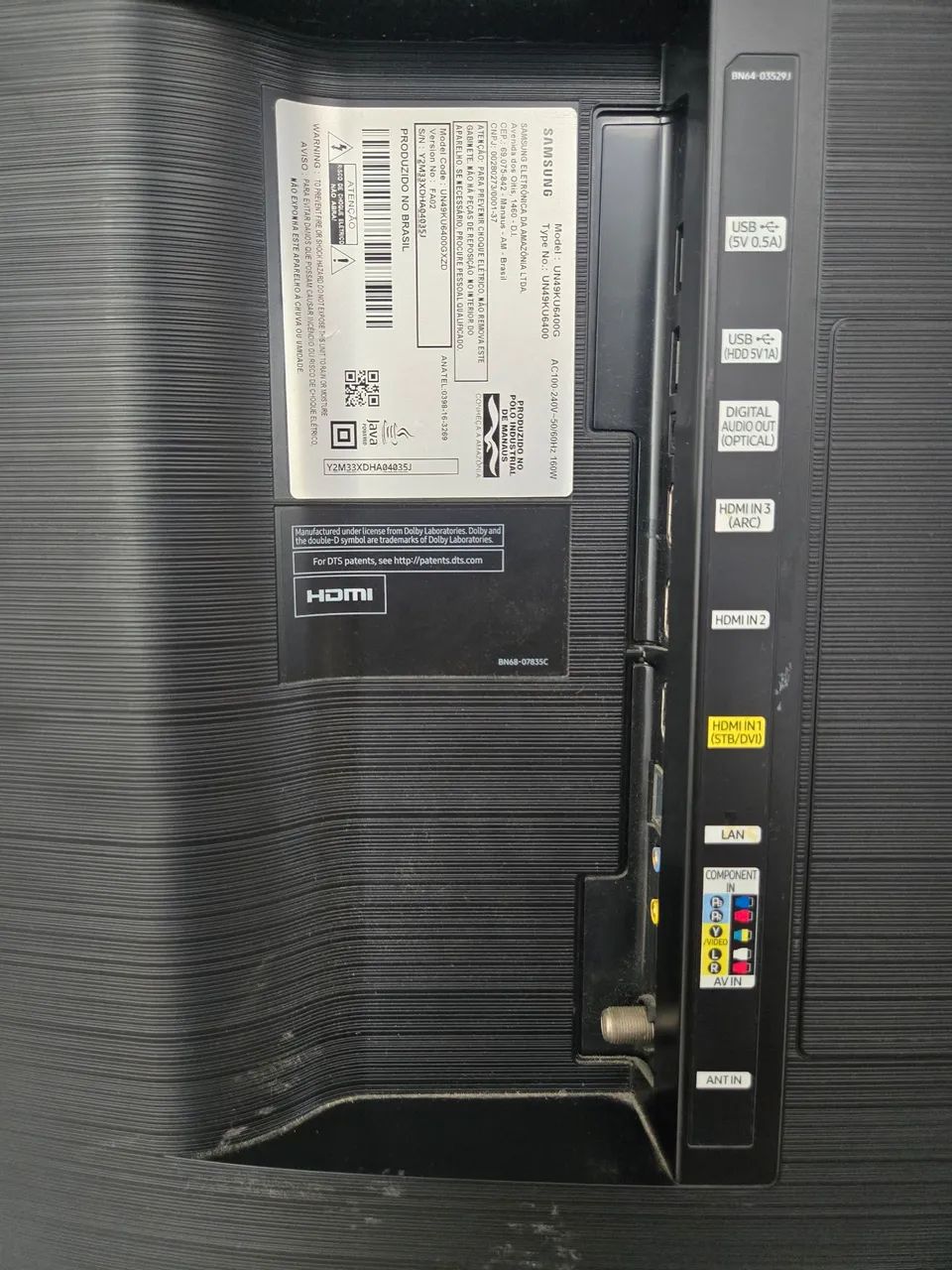 Samsung TV 49 inches 4K Ultra HD64302954983554122