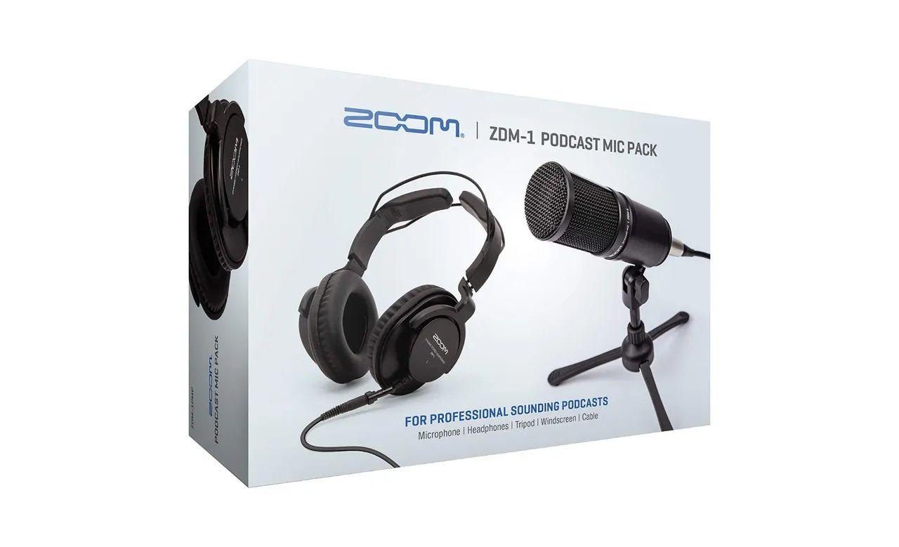 2 Kits para Podcast Zoom ZDM-1