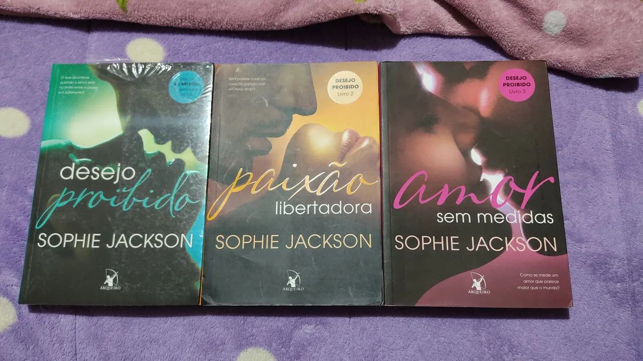 Trilogia Desejo Proibido de Sophie Jackson 