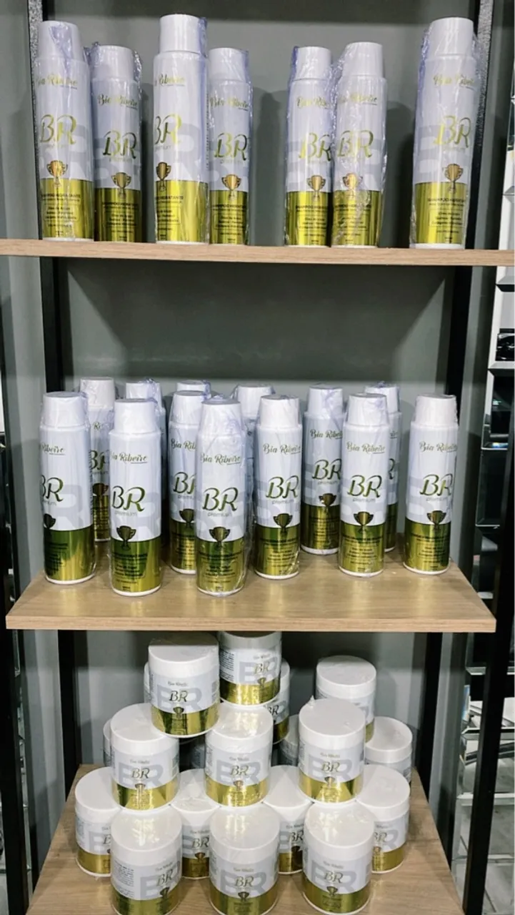 Linha Capilar Bia Ribeire - Shampoo, Condicionador e Máscara