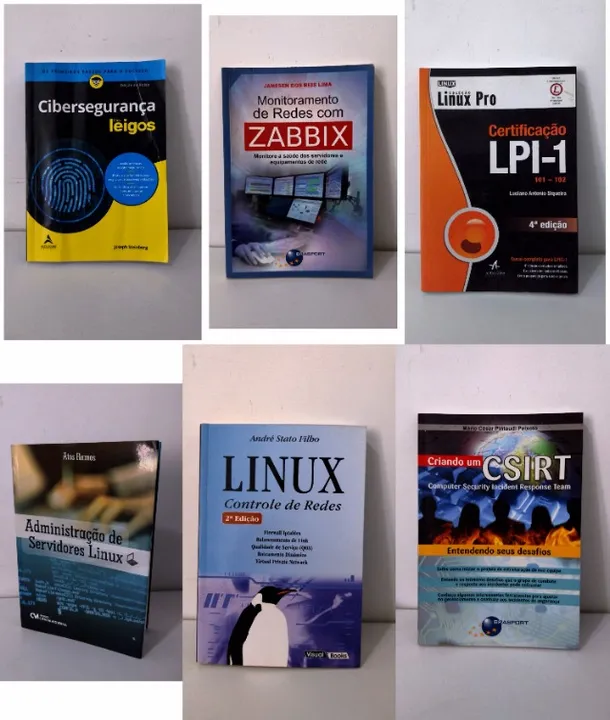 Livros de Tecnologia/Redes/Segurança/Sistemas Operacionais - A partir de R$10