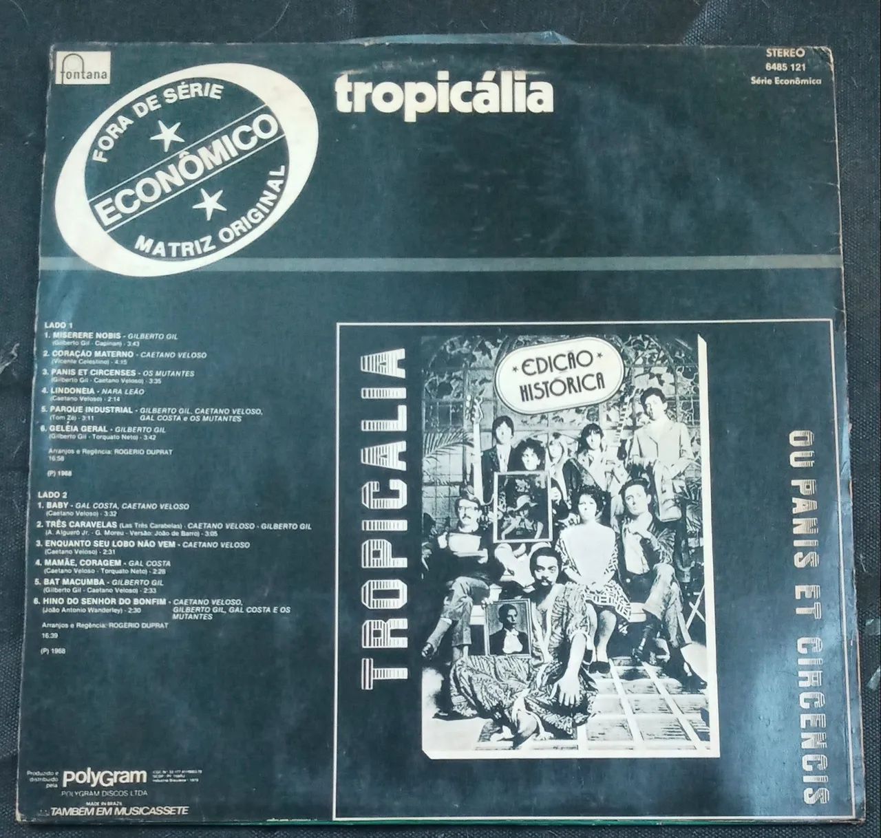 LP- VINIL TROPOCALIA OU PANIS ET CIRCENCIS - Foto 2