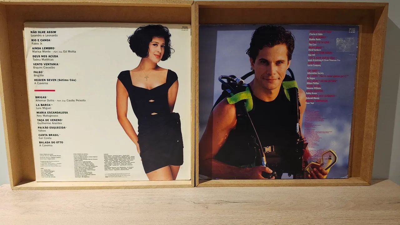 Deus nas Acúia - LP Nacional e internacional  1992 Disco de vinil - Foto 2