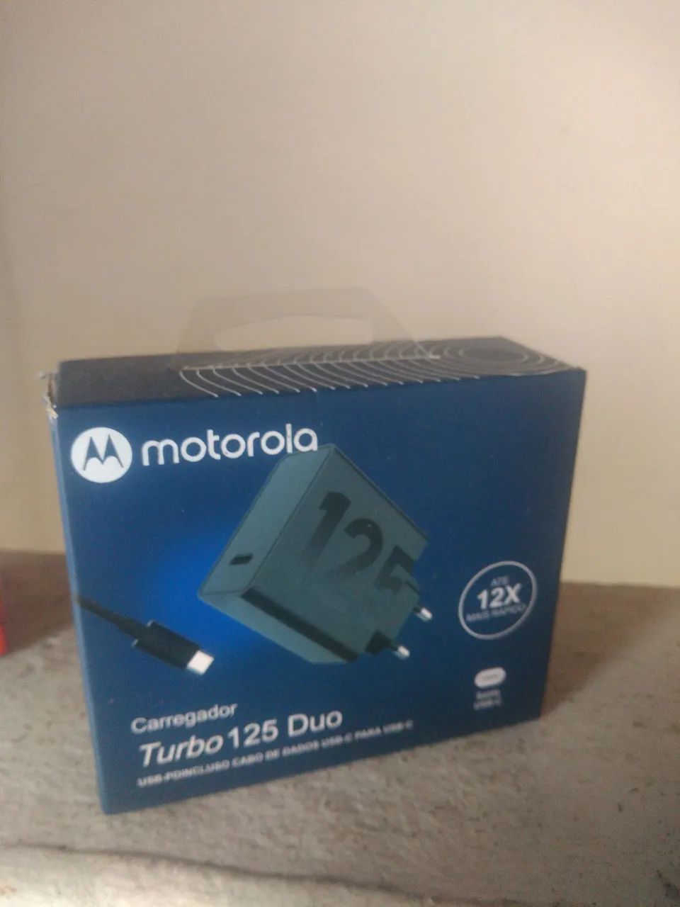 Carregador Motorola Turbo 125 pegar Havan ou posto canaã 