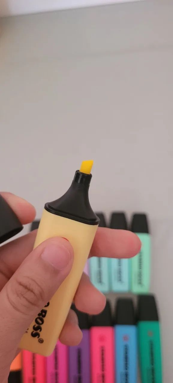 Marca Texto Stabilo Boss Neon e Pastel papelaria - Foto 2