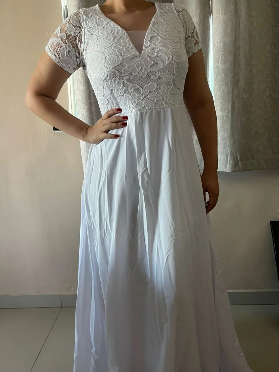 Vestido branco de Noiva