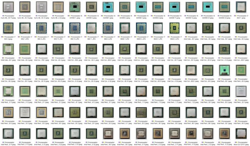 Processador Intel i7, i5, i3, xeon, Core 2 duo, Pentium, celeron, AMD K6-2, 486, 586, A4