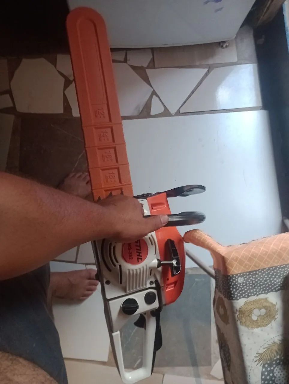 Motosserra muito nova - Foto 3