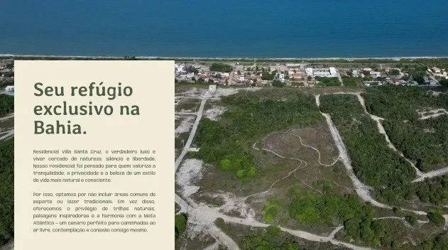 Residencial Villa Santa Cruz seu refúgio exclusivo em Santa Cruz Cabrália na Bahia - Foto 2