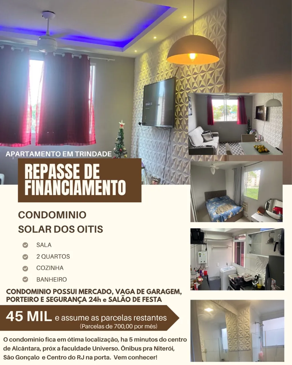 Apartamento em Trindade