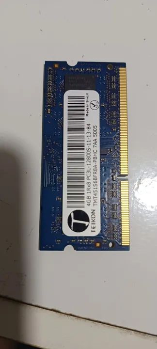 Memória RAM TEIKON 4GB DDR3 1333MHz