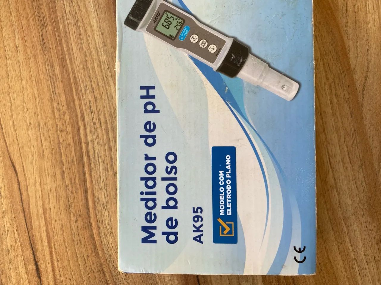 Medidor de pH de Bolso AK95