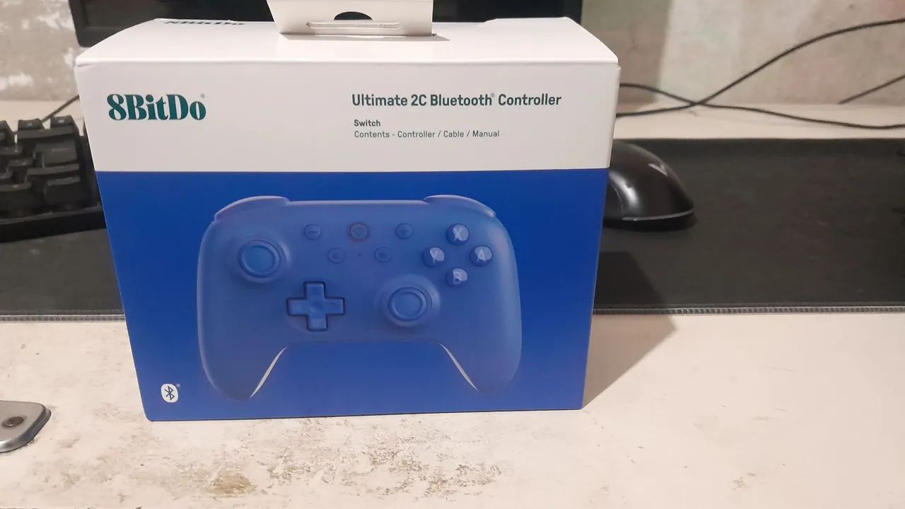 Controle 8BitDo Ulimate 2C p/ Nintendo Switch 1/2