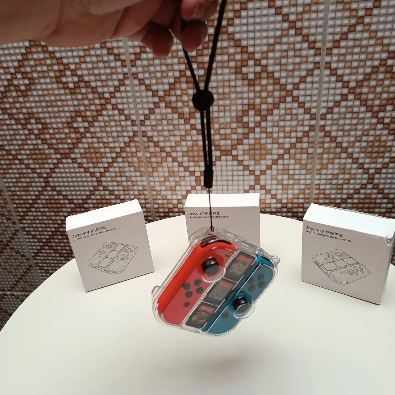 Estojo proteção joy-cons Nintendo Switch  - Foto 5