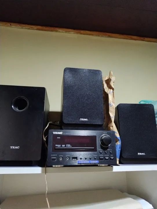 Home Theater TEAC 5.1 com DVD Player - Foto 2
