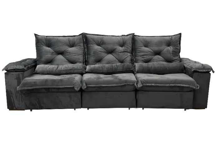 Sofá Retrátil e Reclinável Safira - Foto 2