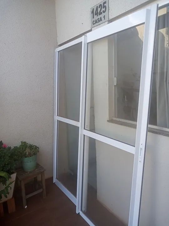 porta de aluminio de correr - Foto 3